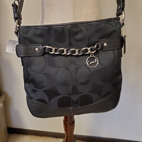 Coach Handbags - NWT Coach Signature Chain Handbag & Gift box